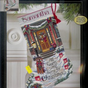 DIMENSIONS BIJZONDER BORDUURPAKKET, ALL HEARTS COME HOME STOCKING