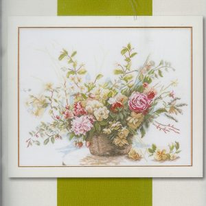 LANARTE  GROOT BORDUURPAKKET, ROZENBOEKET  34714