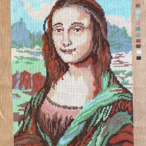 OPRUIMING VOORBEDRUKT BORDUURSTRAMIEN , MONA LISA