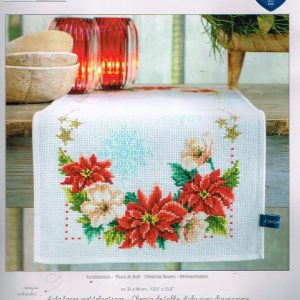 VERVACO BORDUURPAKKET LOPER , KERSTSTERREN  487