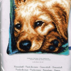 VERVACO BORDUURPAKKET KUSSEN, SCHATTIGE HOND 482