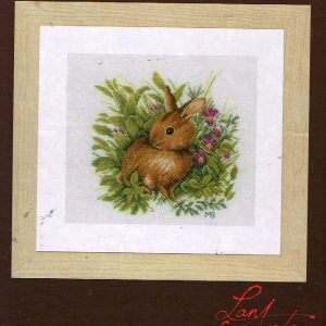 MARJOLEIN BASTIN BORDUURPAKKET, HARE IN FLOWER FIELD 298
