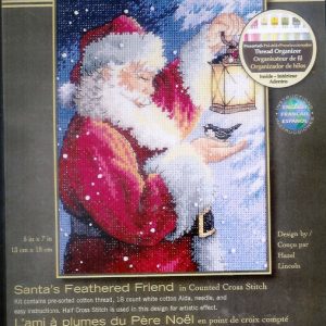 AANBIEDING DIMENSIONS BORDUURPAKKET, SANTA's FEATHERED FRIEND
