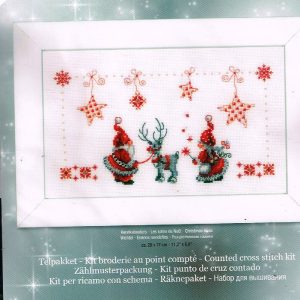 VERVACO BORDUURPAKKET, KERSTKABOUTERS 476