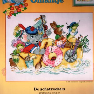 AANBIEDING OLGA HET OLIFANTJE BORDUURPAKKET,DE SCHATZOEKERS