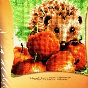 VERVACO BORDUURPAKKET KUSSEN, EGEL met APPELS 865
