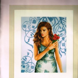 LANARTE ZELDZAAM BORDUURPAKKET, LADY IN BLUE 35027
