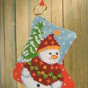 PERMIN BORDUURPAKKET, KERSTSOKJE, 01-8228
