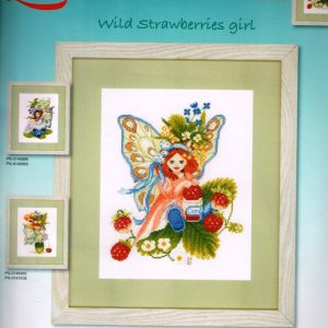 MARIA VAN SCHARRENBURG BORDUURPAKKET, WILD STRAWBERRIES GIRL