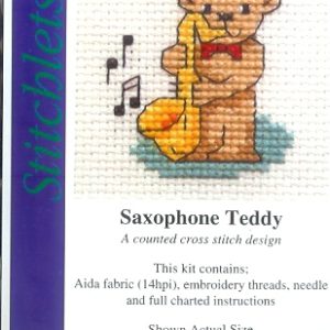 MOUSELOFT BORDUURPAKKETJE, SAXOPHONE TEDDY
