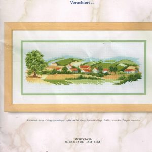 VERVACO BORDUURPAKKET, ROMANTISCH DORPJE 70.795