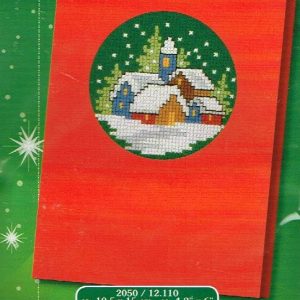 AANBIEDING VERVACO BORDUURPAKKET, KERSTKAART,LANDSCHAP 12.110 op=op