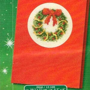 AANBIEDING VERVACO BORDUURPAKKET, KERSTKAART,KRANS 12.109 op=op