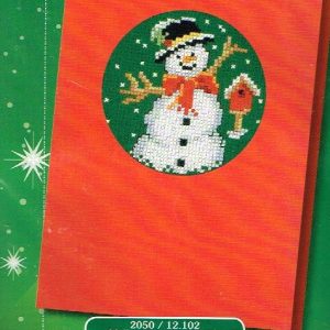 AANBIEDING VERVACO BORDUURPAKKET, KERSTKAART , SNEEUWPOP 12.102 op=op