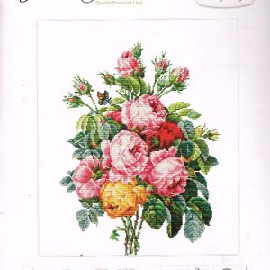 LUCA BORDUURPAKKET, BOUQUET OF ROSES BA 2372
