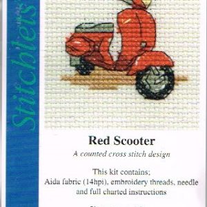 MOUSELOFT BORDUURPAKKETJE, RED SCOOTER