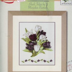 MARJOLEIN BASTIN BORDUURPAKKET, BLACK and WHITE TULIPS 34840