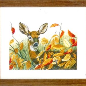 LANARTE BORDUURPAKKET, AUTUMN LADY, HERTJE 223