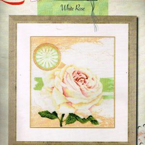 AANBIEDING LANARTE BORDUURPAKKET, WHITE ROSE 34924