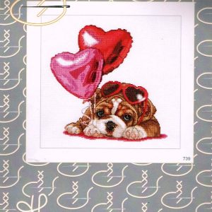 THEA GOUVERNEUR BORDUURPAKKET, VALENTINE's PUPPY 739