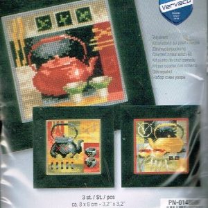 VERVACO BORDUURPAKKET, SET VAN 3 PAKKETJES CHINESE THEE 686