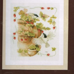 MARJOLEIN BASTIN BORDUURPAKKET, STRAWBERRIES & BIRDS  599