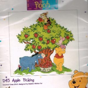 WINNIE THE POOH BORDUURPAKKET , APPLE PICKING