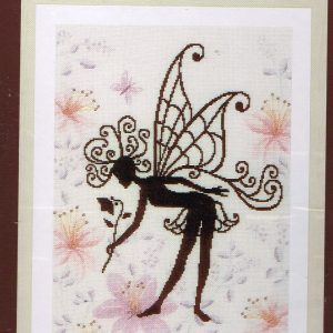 LANARTE BORDUURPAKKET, FLOWER FAIRY SILHOUETTE 915