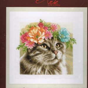 AANBIEDING LANARTE BORDUURPAKKET , FLOWER CROWN MAINE COON 189339/ 191867