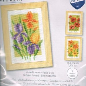 VERVACO BORDUURPAKKET, SET VAN 3 PAKKETJES , ZOMERBLOEMEN 189