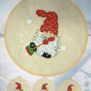 PERMIN BORDUURPAKKET, ELFJE met BEZEM 13-7293