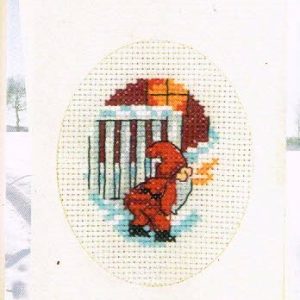 AANBIEDING PERMIN BORDUURPAKKET, KERSTKAART 17-8237