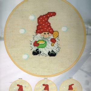 PERMIN BORDUURPAKKET, ELFJE met LEPEL en BAKJE 13-7294