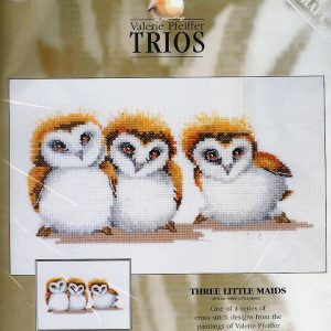 HERITAGE STITCHCRAFT BORDUURPAKKET, THREE  LITTLE  MAIDS
