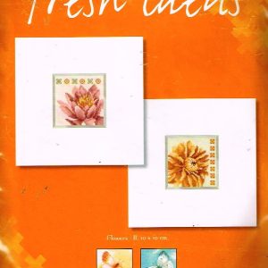 LANARTE BORDUURPAKKET, SET VAN 2 BORDUURPAKKETJES FLOWERS 11110 A