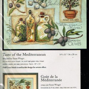 DIMENSIONS BORDUURPAKKET, TASTE OF THE MEDITERRANEAN