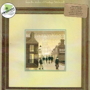 HERITAGE STITCHCRAFT BIJZONDER BORDUURPAKKET, SILHOUETTES, LATE SHIFT