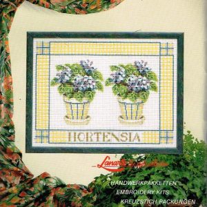 LANARTE ZELDZAAM BORDUURPAKKET,2 POTTEN HORTENSIA's 34306 A