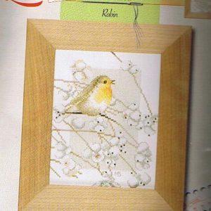 MARJOLEIN BASTIN BORDUURPAKKET, VOGELTJE ROBIN  34941 op=op