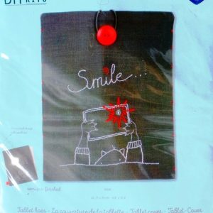 AANBIEDING VERVACO VOORBEDRUKT BORDUURPAKKET TABLET HOES, SMILE ... 718