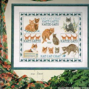 LANARTE GROOT BORDUURPAKKET ,FRANCIENS KATTEN 34303 A
