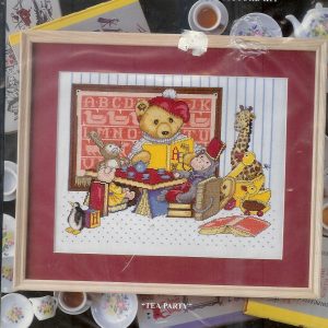 DESIGN WORKS GROOT BORDUURPAKKET, TEA PARTY