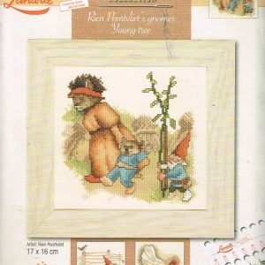 RIEN POORTVLIET (LANARTE) BORDUURPAKKET, GNOMES YOUNG TREE 34913
