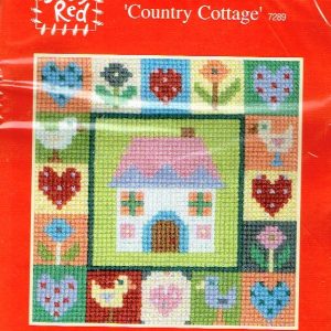 JOLLY RED BORDUURPAKKET , COUNTRY COTTAGE
