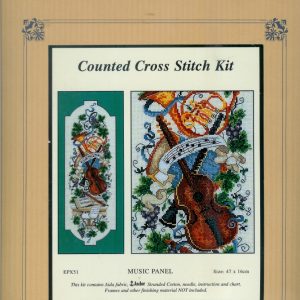 AANBIEDING FLEUR DE LIS GROOT BORDUURPAKKET , MUSIC PANEL