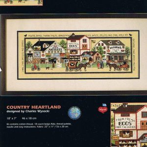 DIMENSIONS BORDUURPAKKET, COUNTRY HEARTLAND
