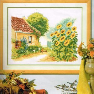 VERVACO GROOT BORDUURPAKKET, SUNFLOWERS 70.790 laatste