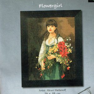 LANARTE BORDUURPAKKET, FLOWERGIRL 38009A