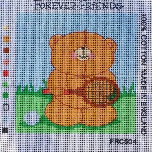 VOORBEDRUKT BORDUURSTRAMIEN ,FOREVER FRIENDS 504