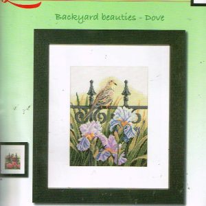LANARTE BORDUURPAKKET, BLACKYARD BEAUTIES , DOVE 35137